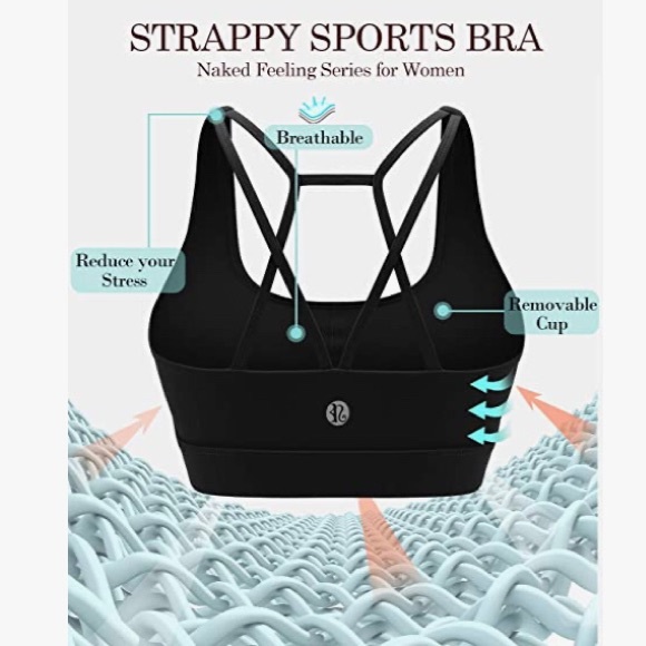 Devine Design Sexy Cool Smart Tech BLK Cross Back - Picture 4 of 7